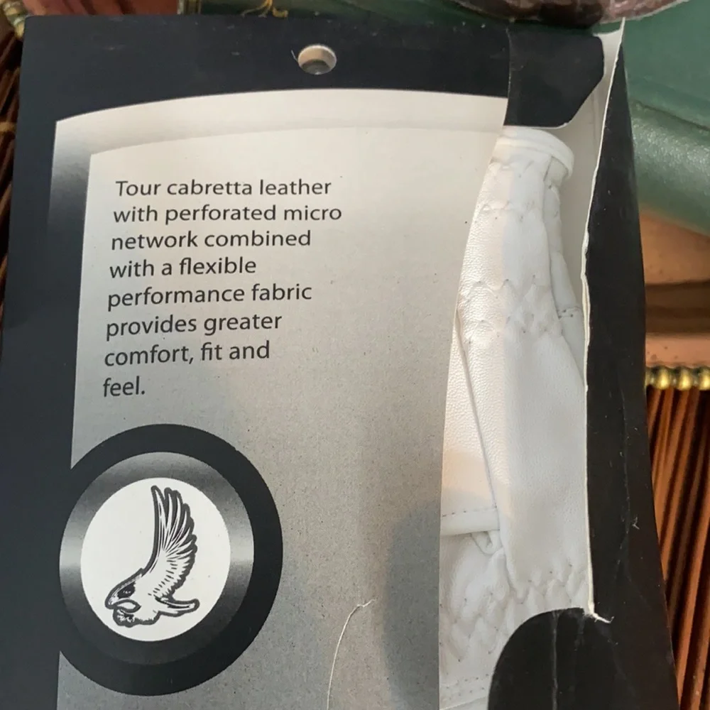 Tour Cabretta White Golf Gloves